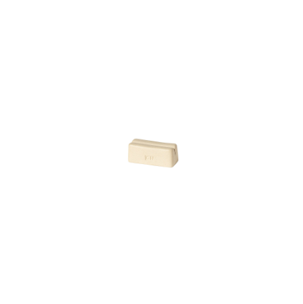 Costa Nova Aparte paper card holder in cream, 5 cm