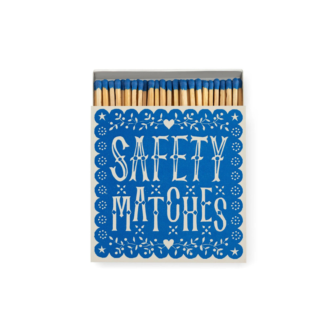 Archivist Square Matcbox - Safety Matches, view 2