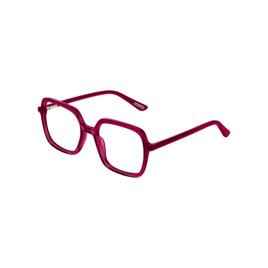 Frank and Lucie Eyeclass Raspberry Baret