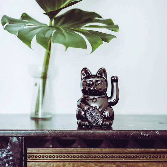 Donkey Lucky Cat Classic Shiny Black