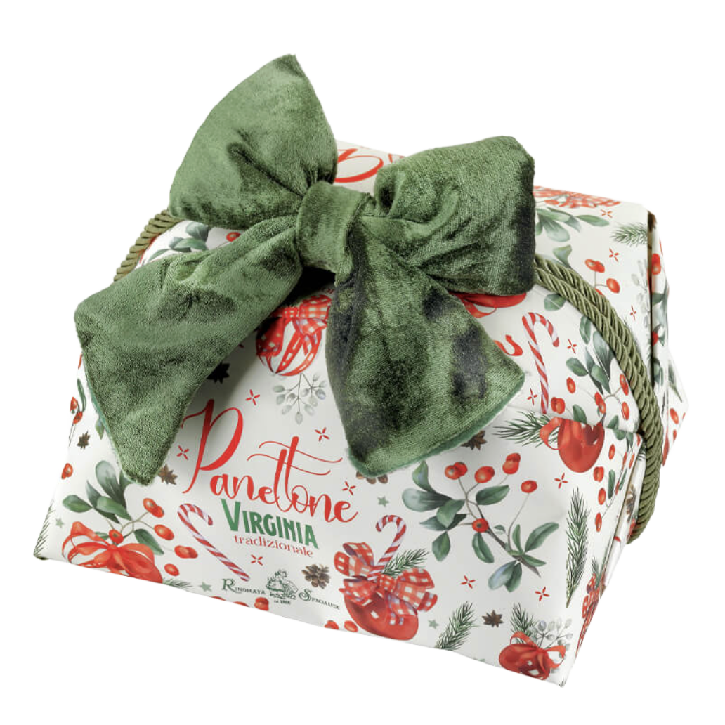 Virginia Amaretti Velvet Ribbon Panettone 1kg