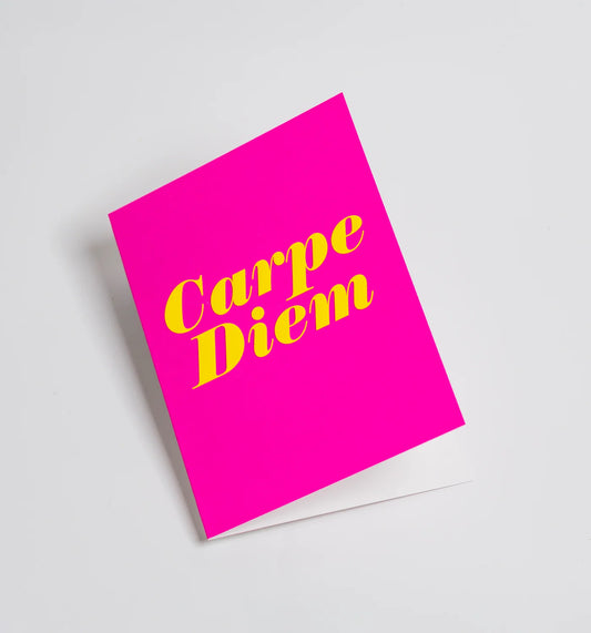 Kelly Hyatt Carpe Diem Mini Card