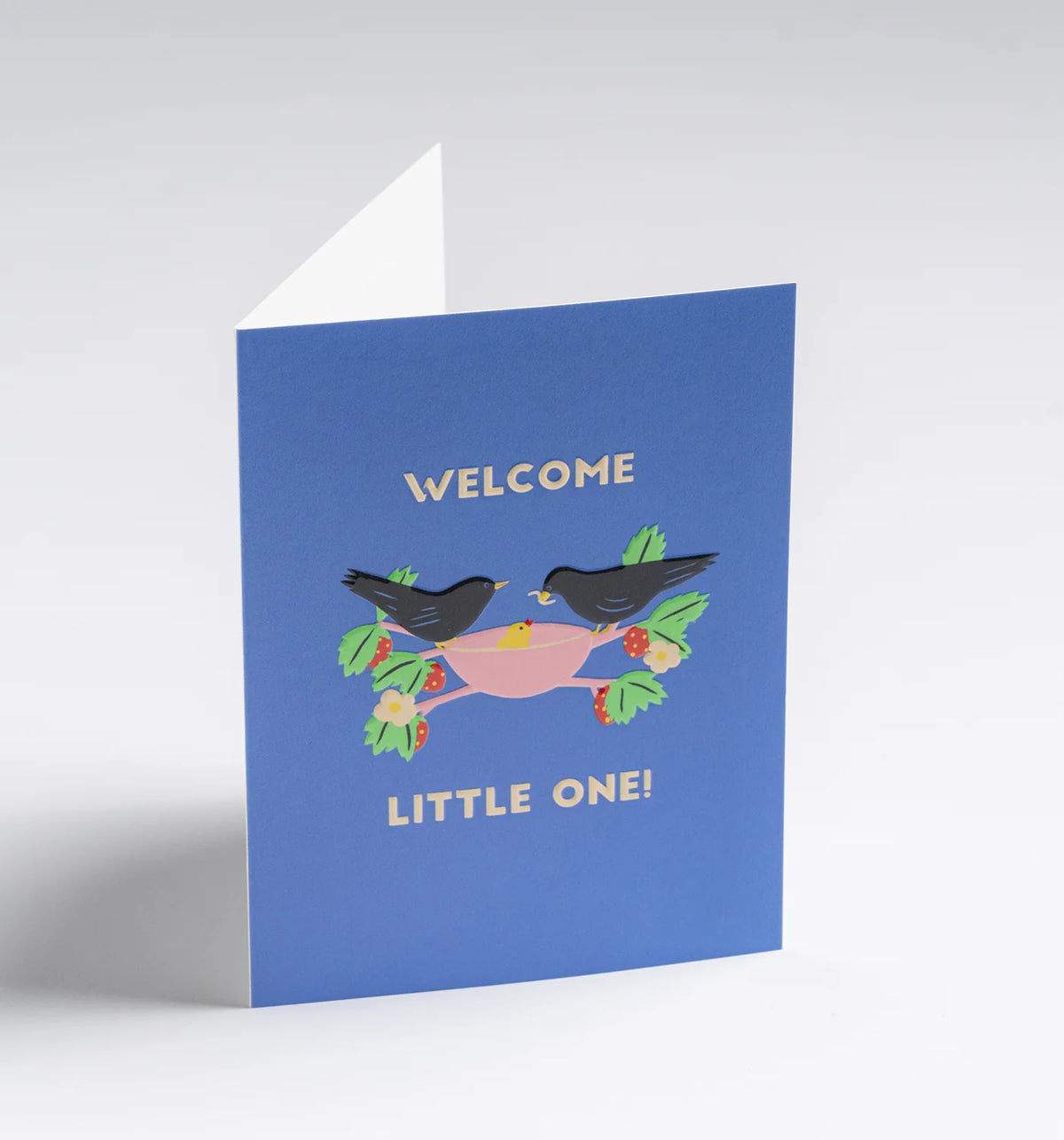 Naomi Wilkinson Nest Welcome Little One Mini Card, view 3