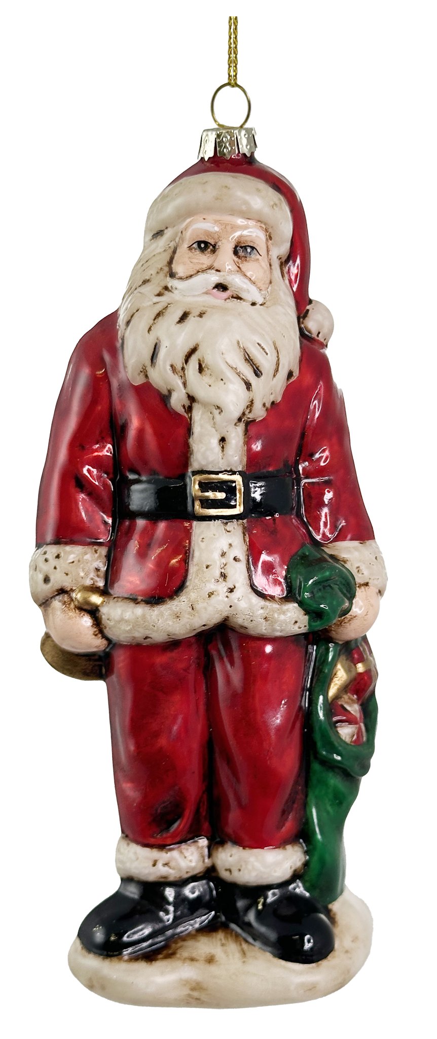 Gift Glass Santa