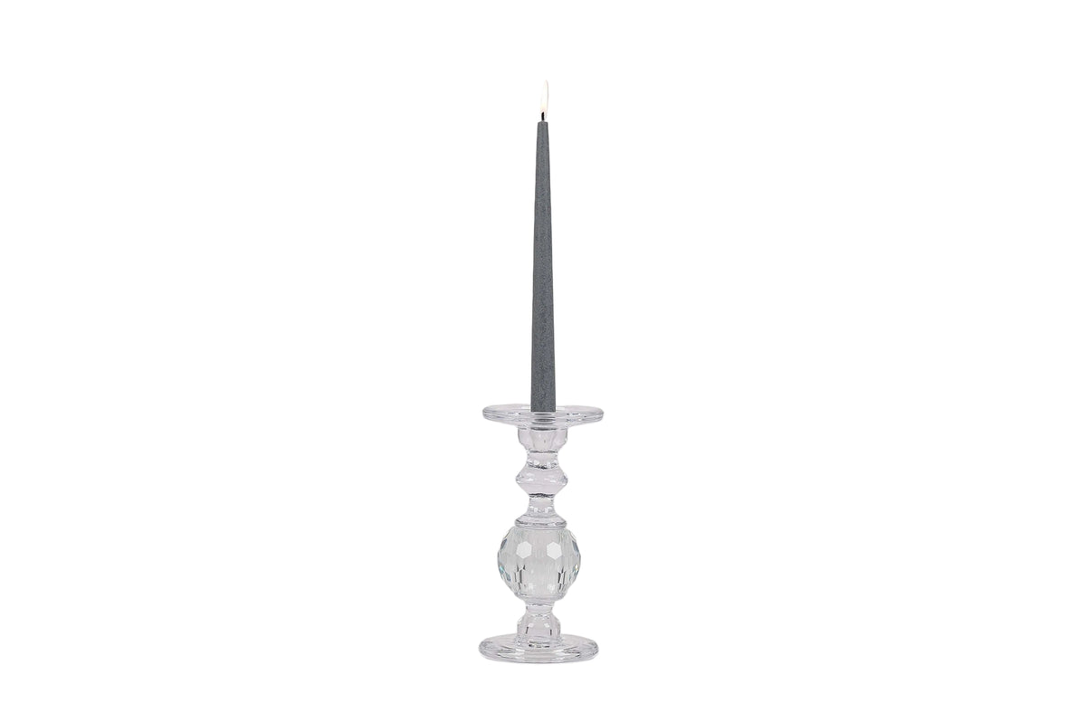 Rasteli Nid d'Abeille glass candle holder, view 3