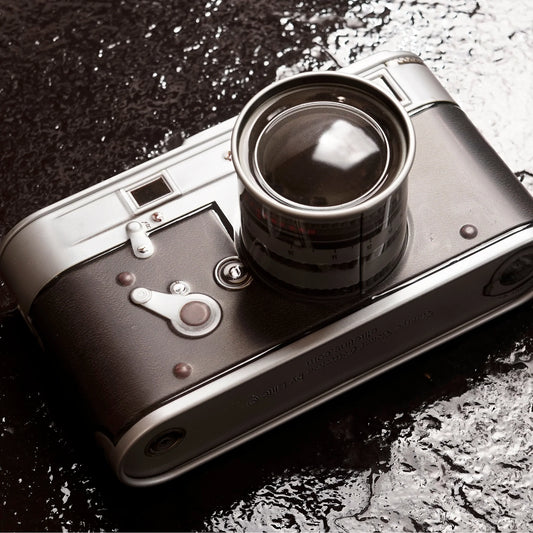 Vintage Camera Tin