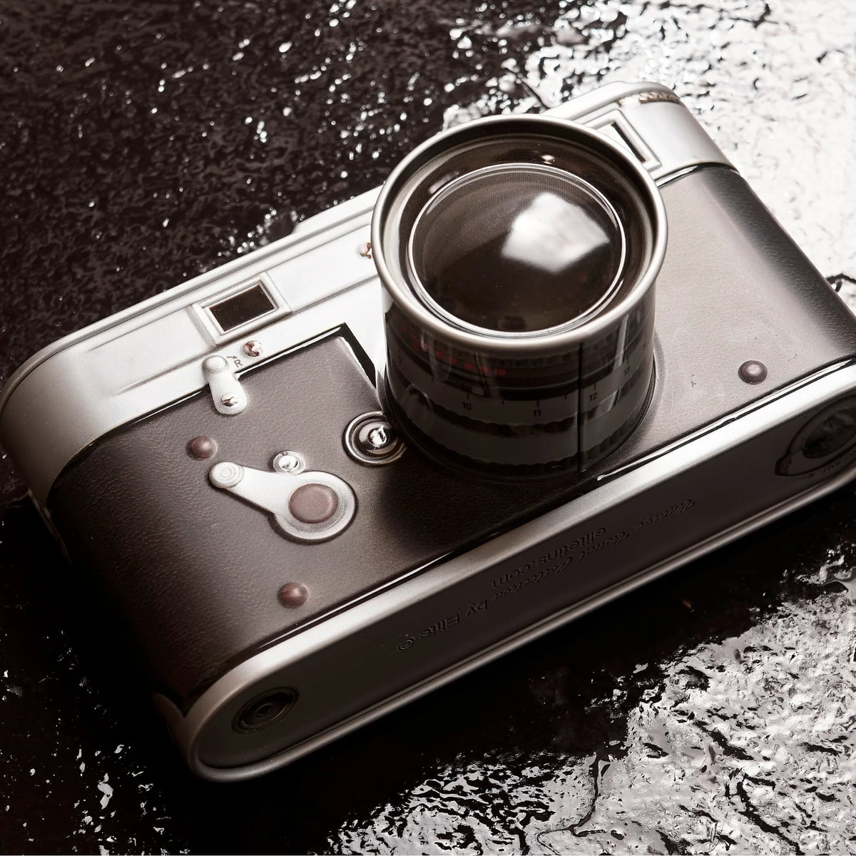 Vintage Camera Tin