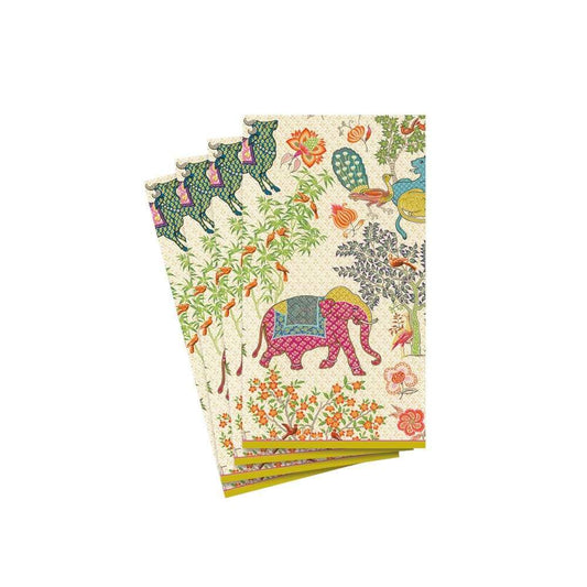 Caspari Le Jardin de Mysore Guest Towel