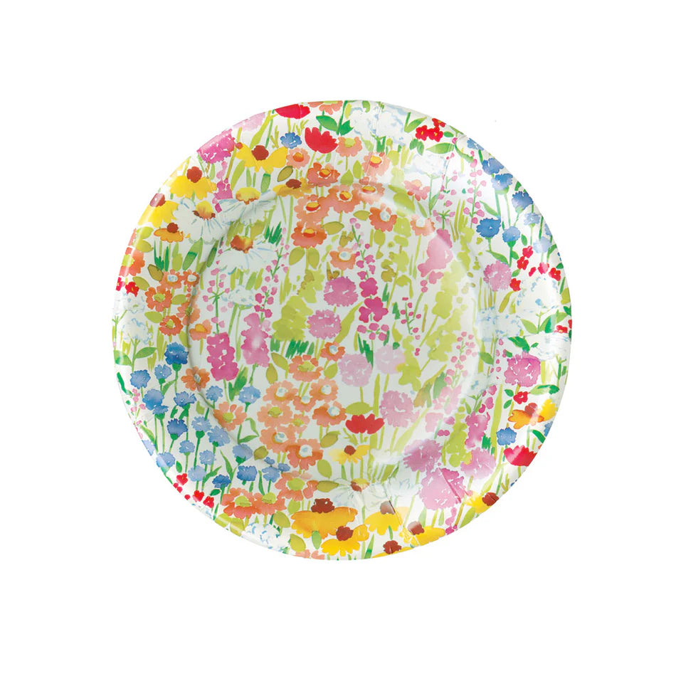 Caspari Primavera Luxury Paper Plates