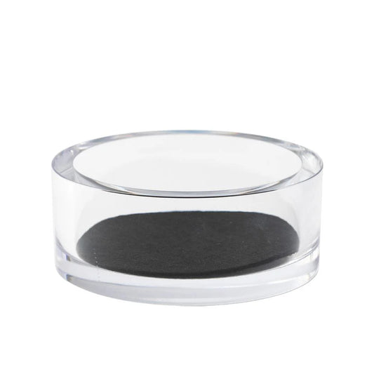 Caspari Acrylic Wine Bottle Coaster in Crystal Clear