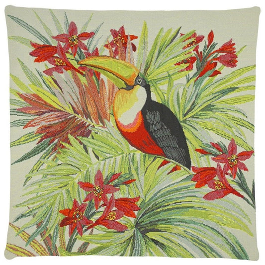 Tropicana Birds Outdoor Cushion Cover, view 2