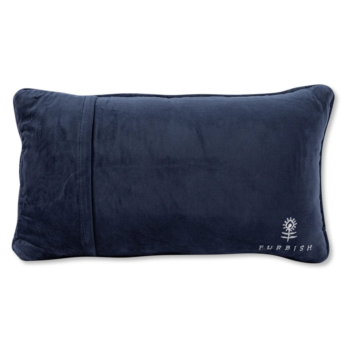 Furbish Reservations Needlepoint Pillow, view 4