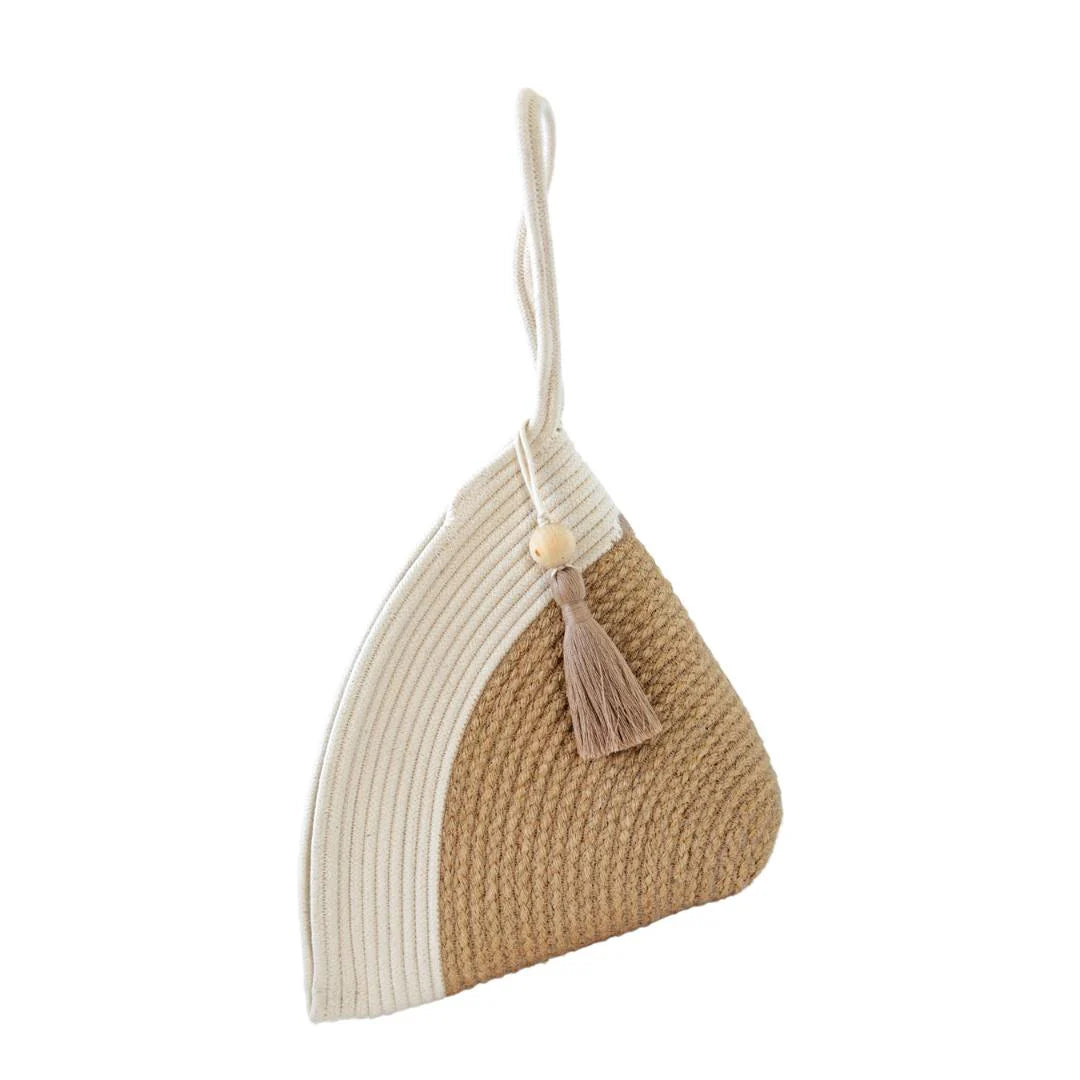 Mia Melange Handle Clutch Bag, view 7