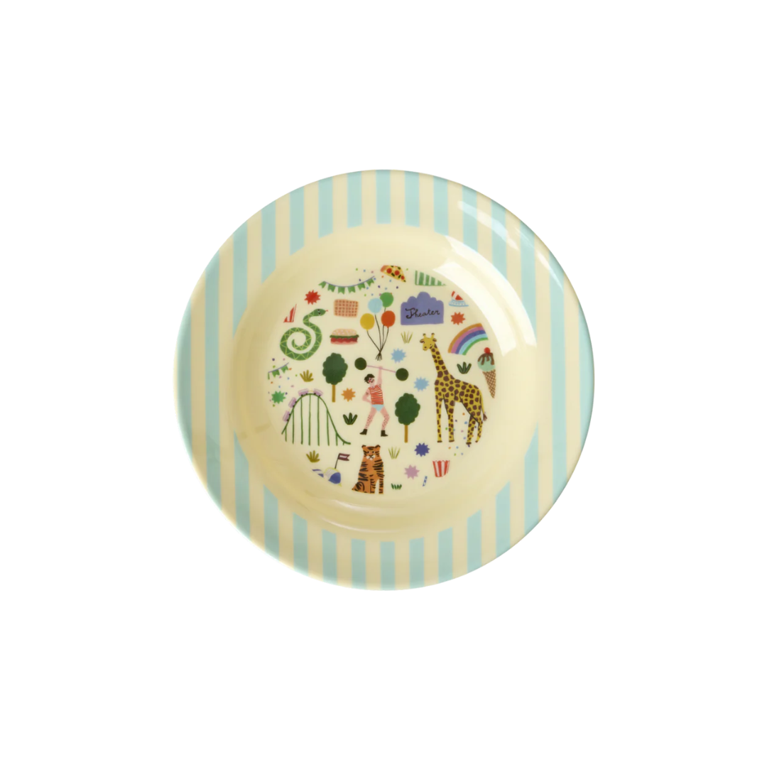 Rice Fun Fair Melamine Kids Bowl 250ml
