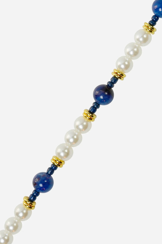 La Coque Francaise - Freida Long Blue Chain 120cm