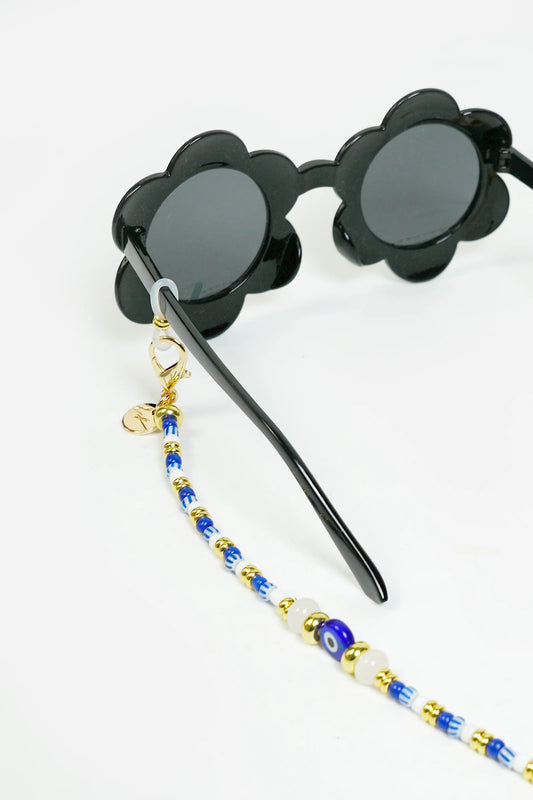 La Coque Francaise - Idra Blue Glasses Chain Jewelry 72cm