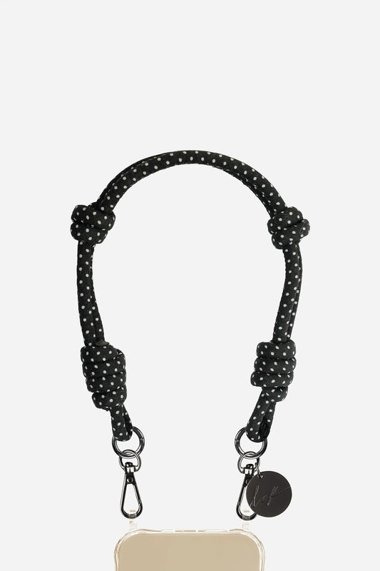 La Coque Francaise - Nolan Black Short Chain 40cm