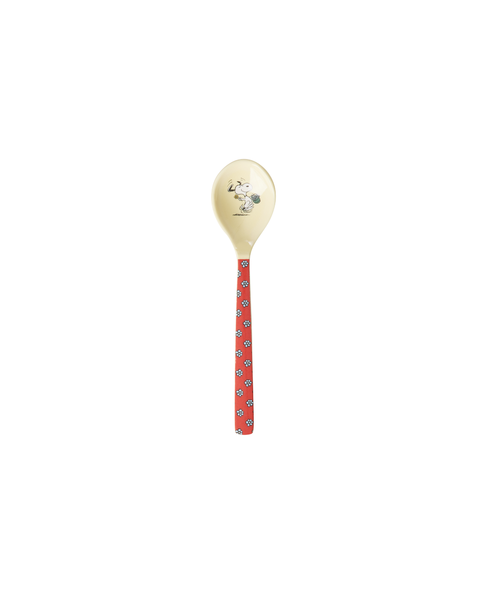 Rice Snoopy Prints Melamine Teaspoon (Per Piece), additional view