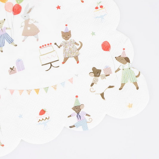 Meri Meri Animal Friends Large Napkins
