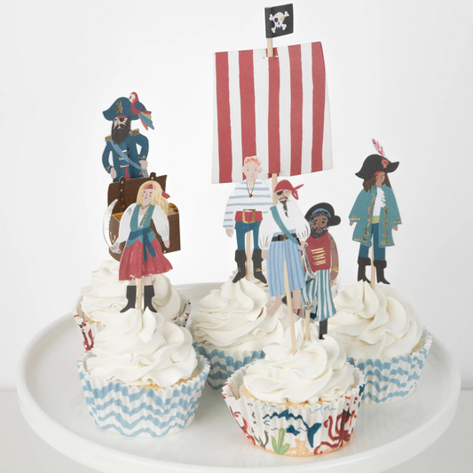 Meri Meri Pirate Ship Cupcake Kit
