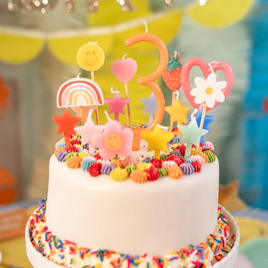 Meri Meri Slim Heart Candle