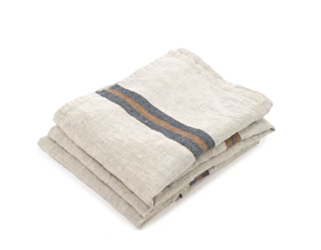 Libeco Dock Tea towel 70cmx70cm Made In Belgium, view 3