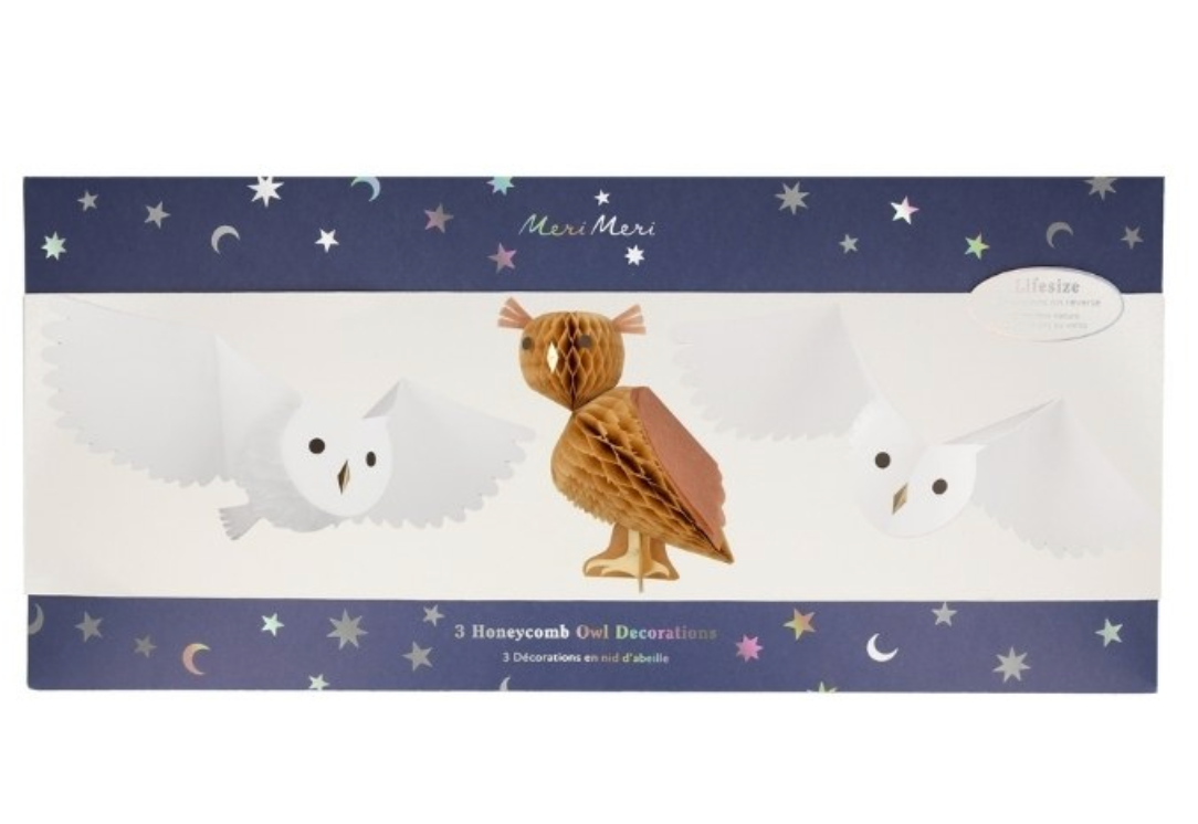 Meri Meri Honeycomb Owl