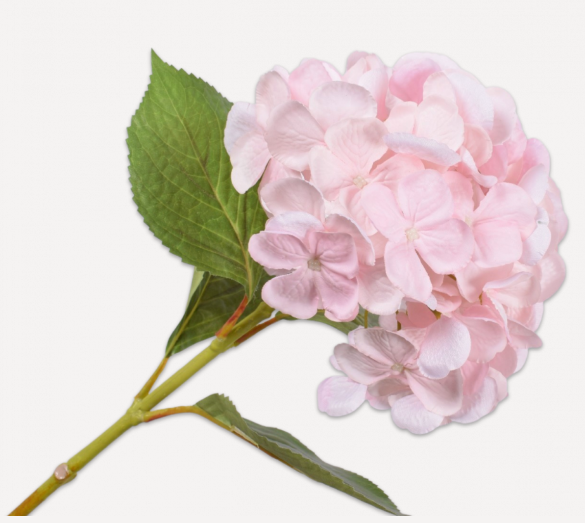 Silk-ka pink hydrangea stem, 72 cm