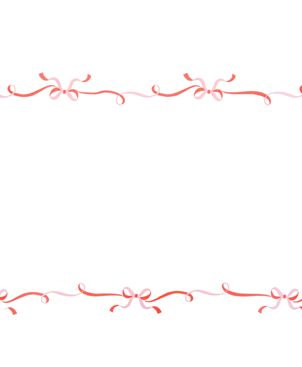 Meri Meri Ribbon Bow Table Runner, view 2