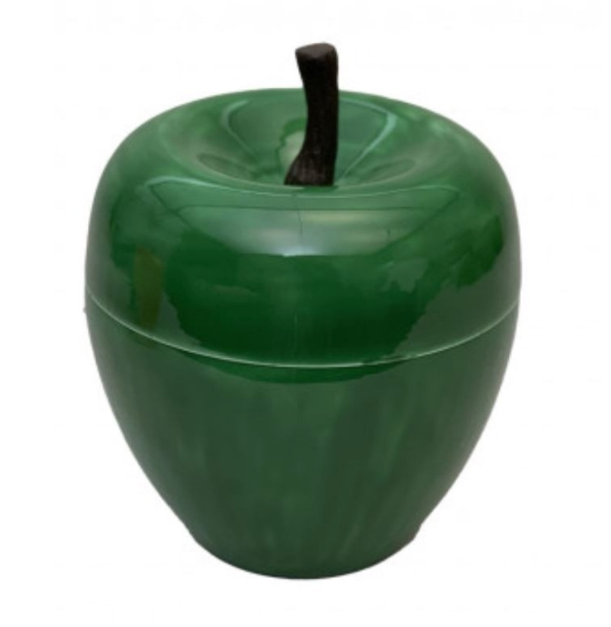 Bazardeluxe Apple ice bucket in painted metal, view 5