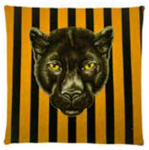 Big Cat Cushion Cover 45 X 45cm