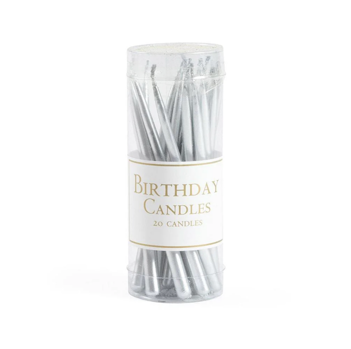 Caspari birthday candles, multicoloured mini tapers, view 7