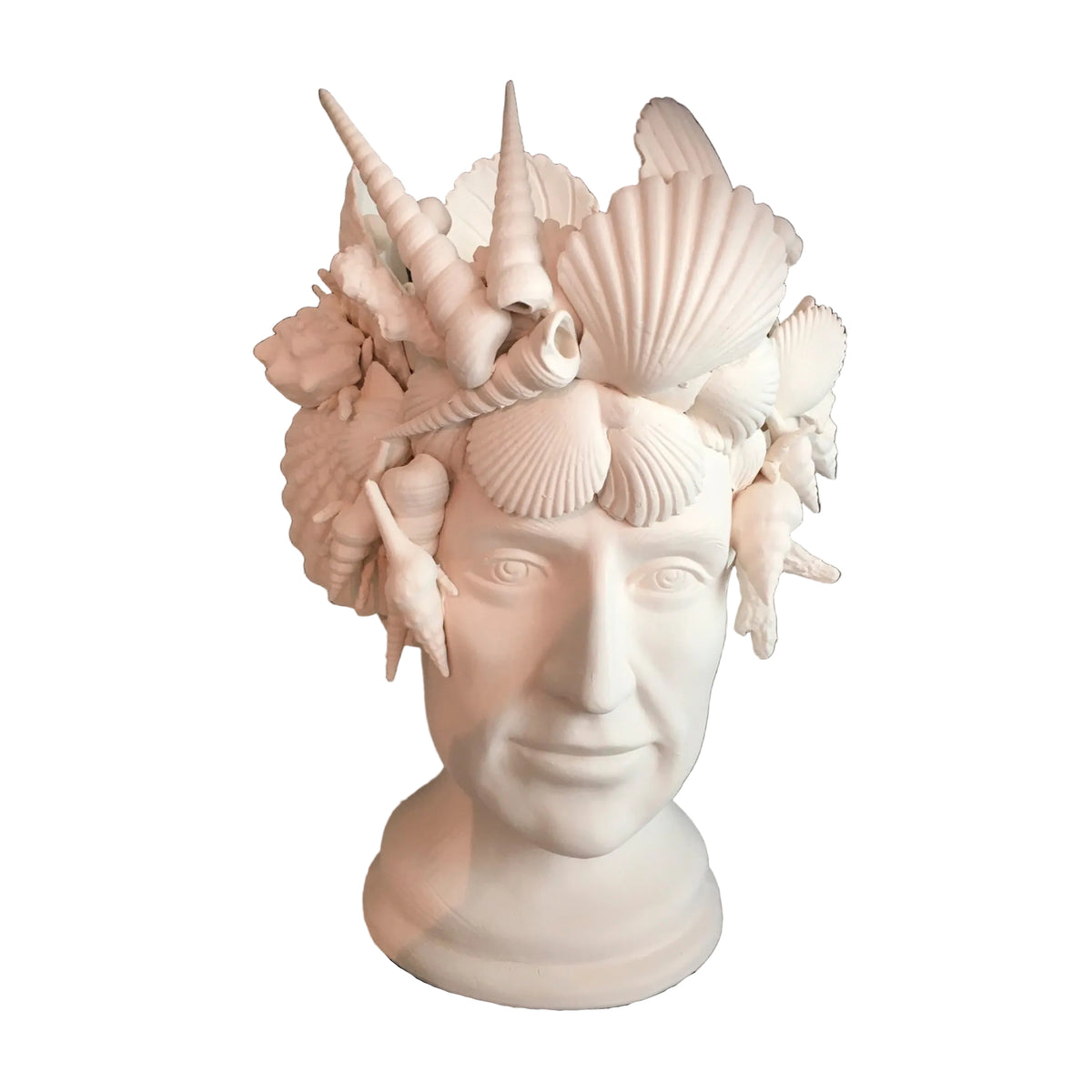 I Borbone Shell Head King Ferdinand decorative piece