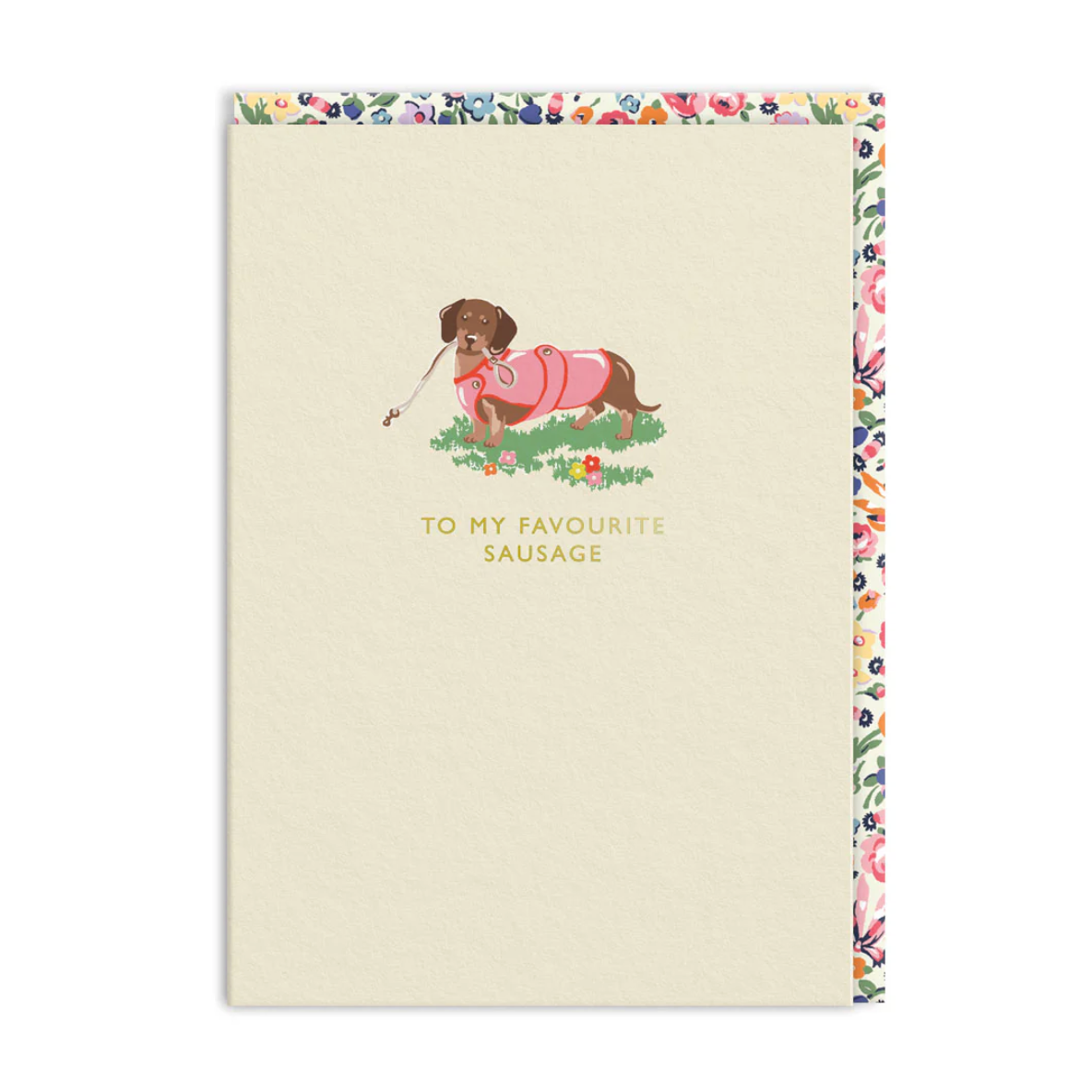 Cath Kidston To My Favourite Sausage Greeting Card