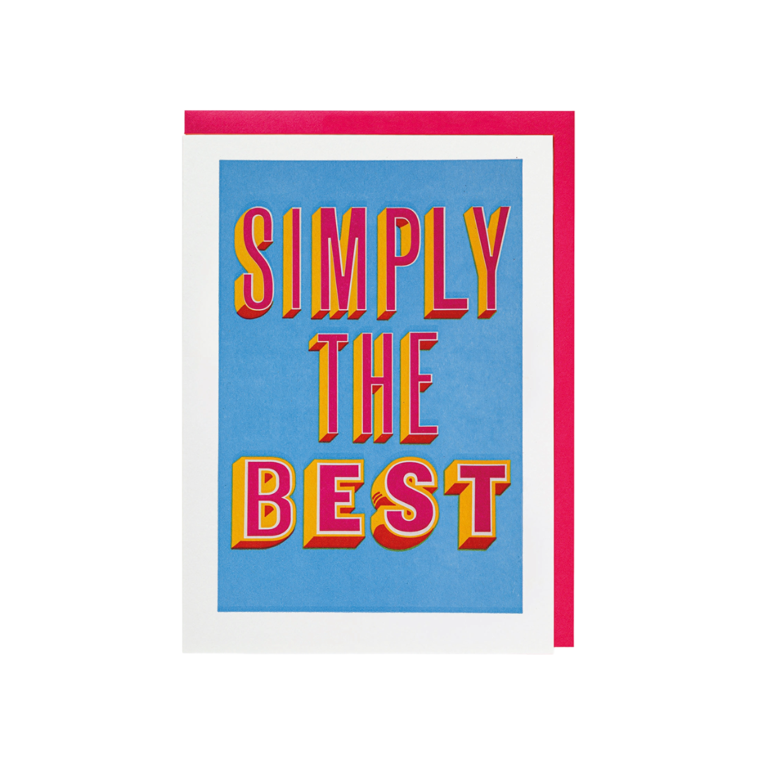 Archivist Simply The Best Greeting Card