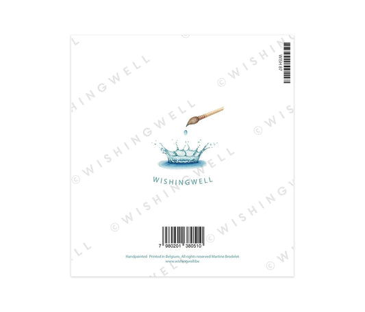 Wishing Well Greeting Card Love You To The Moon And Back