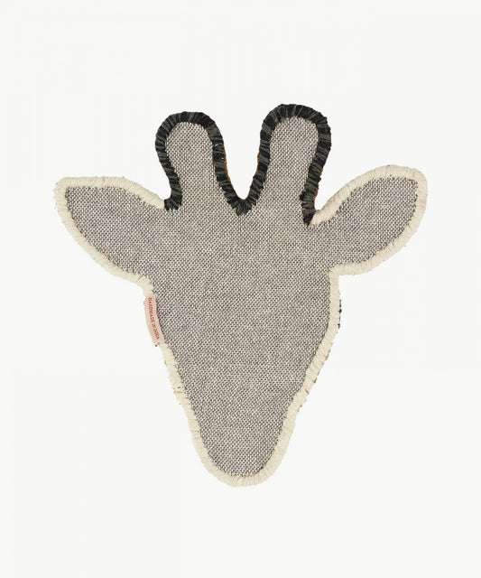 Gimpy Giraffe Head Rug XS