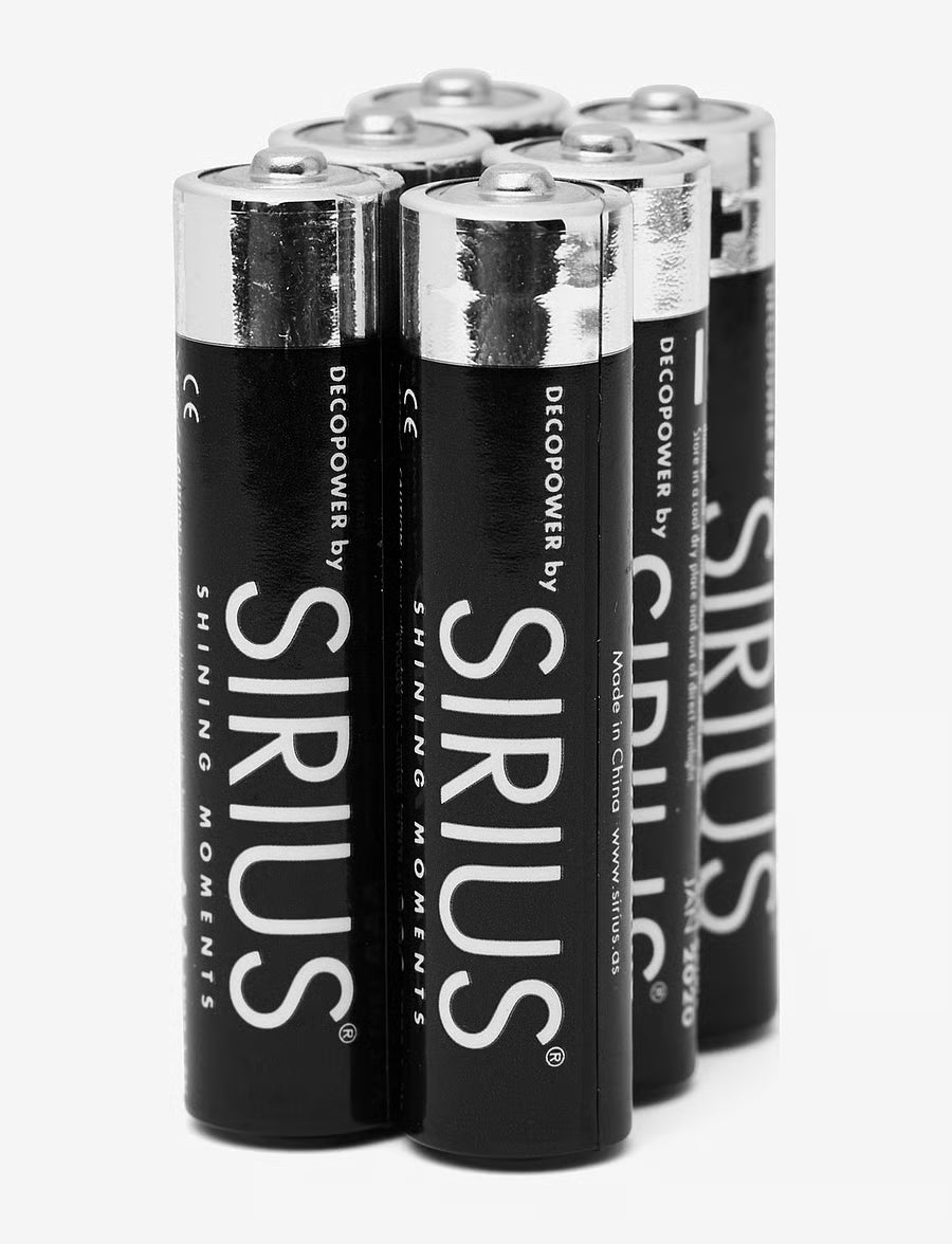 DecoPower AA Batteries (Set of 6)