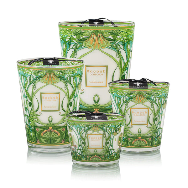 Baobab Tomorrowland Scented Candle (Green)