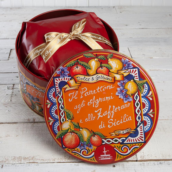 Panettone Dolce Gabbana Saffron Christmas Cake 1KG – House of AnLi