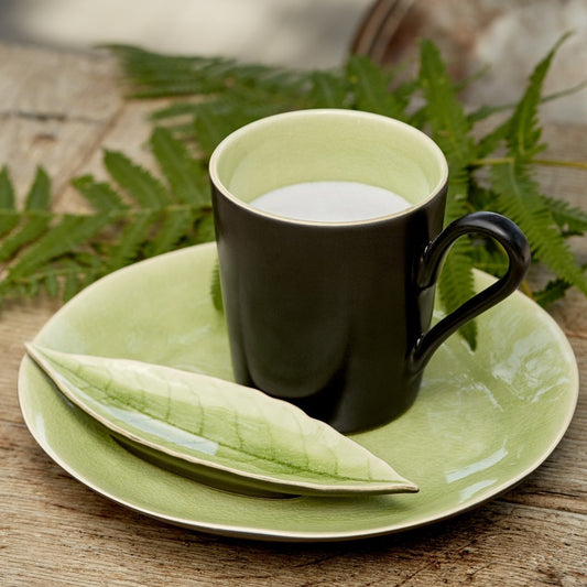 Riviera Laurel Leaf Plate 18cm