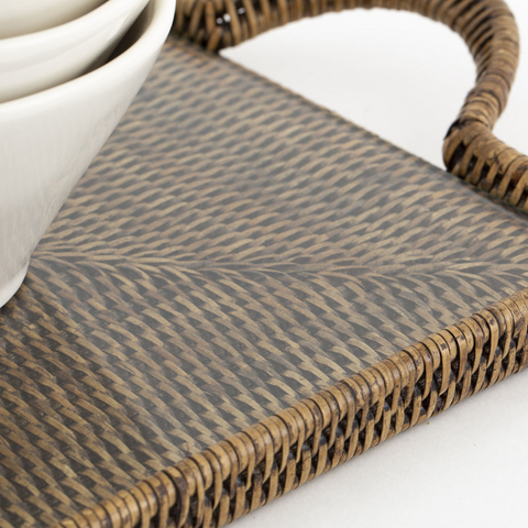 Flamant To-Go Rattan Serving Tray