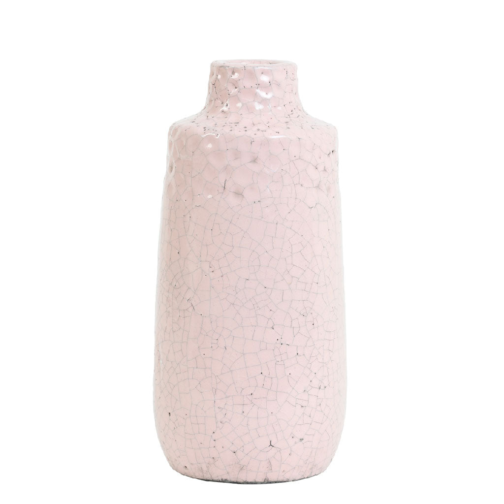 Light & Living Deco Vase 14x30 in Old Pink