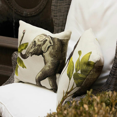 Elephant Outdoor Cushion Cover