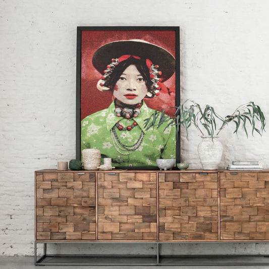 Tapestry Tibetan Woman