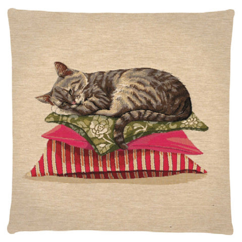 Pillow Cats Beige Cushion