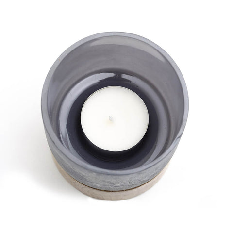 Odessan Grey Tealight Candle Holder