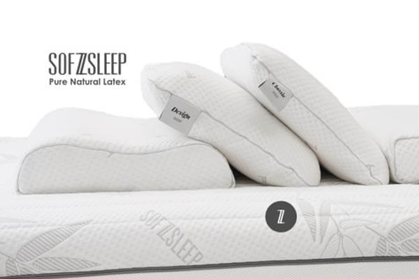 Pure latex mattress made in Belgium with washable zip cover