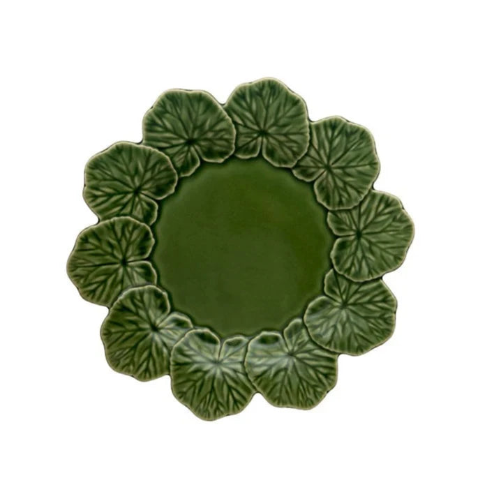 Bordallo Geranium Leaf Dinner Plate 27cm
