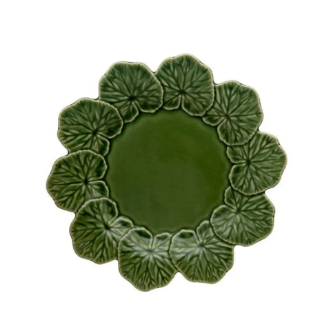 Bordallo Geranium Leaf Dinner Plate 27cm